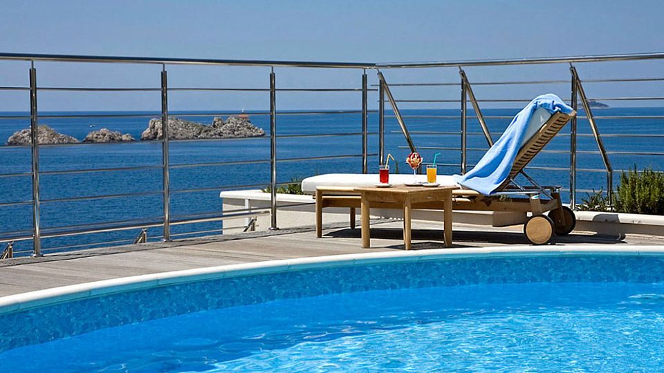 Hotel More in Dubrovnik, outdoor pool