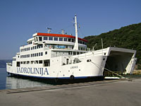 Prapratno on Pelješac peninsula to Island Mljet Ferry
