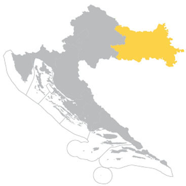 Slavonia map