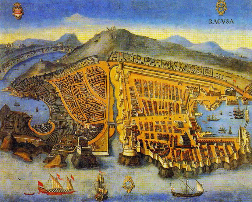 Dubrovnik Republic - painting from 1667