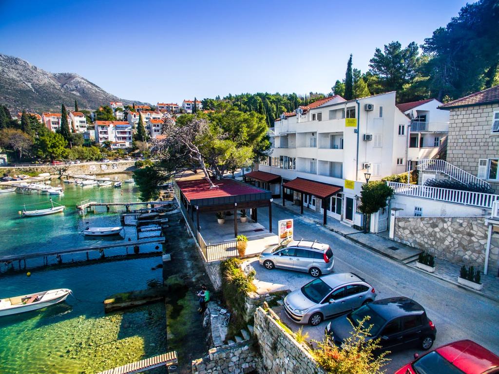 Apartments Boras Lux in Cavtat, sea view from house
