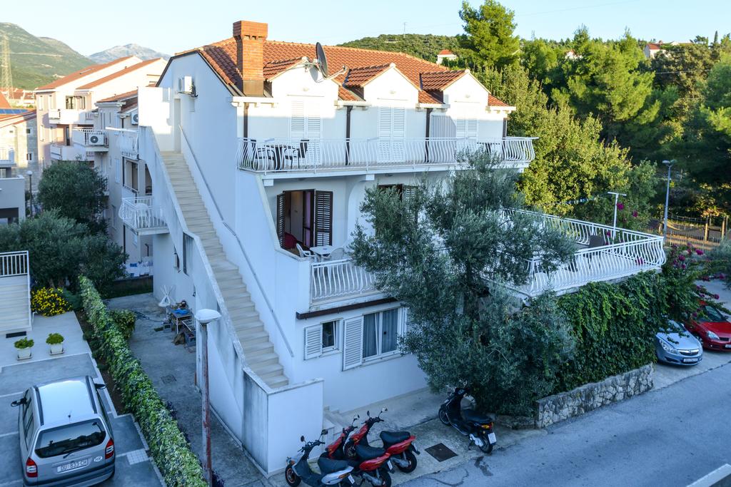 Villa Adria in Cavtat, panorama view of the house